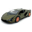 2022 Lamborghini Sián FKP 37 1:40 Scale Diecast Model Green by Kinsmart