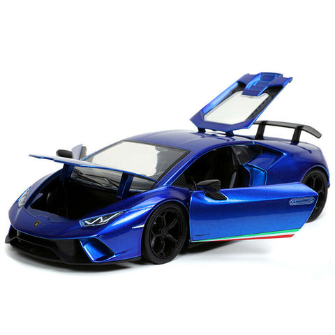 Hyper Spec Lamborghini Huracan Performante 1:24 Blue by Jada 32256 dom brian han