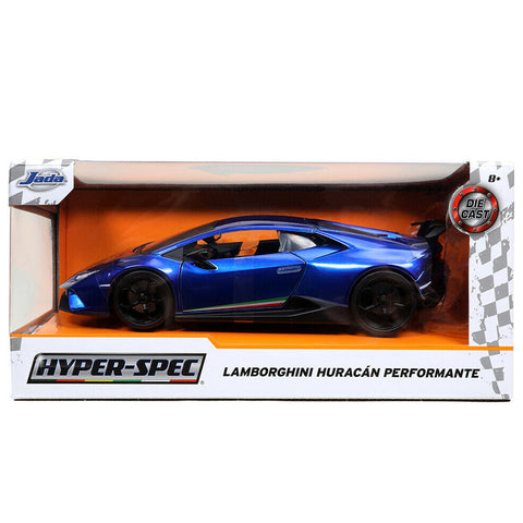 Hyper Spec Lamborghini Huracan Performante 1:24 Blue by Jada 32256 dom brian han