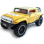 2008 GMC Hummer HX Concept w/ Removable Top 1:24 Yellow 34285-YL (No Window Box)
