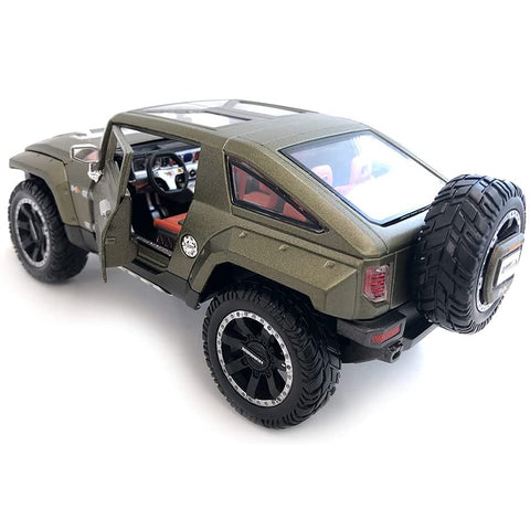 2008 GMC Hummer HX Concept w/ Removable Top 1:24 Green 34285