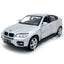 BMW X6 1:38 Scale Diecast Model Silver by Kinsmart