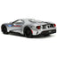 Bigtime Muscle 2017 Ford GT 1:24 Scale Diecast Model Candy Silver by Jada 33857
