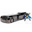 Batman Animated Series 2019 Comic Con Exclusive Chrome Batmobile 1:24 Scale Diecast Model with Batman Figure by Jada 30700