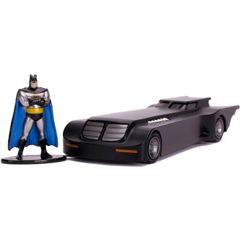 Batman The Animated Series 1:32 Scale Diecast Model Batmobile w/ Batman Figure by Jada 31705