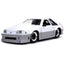 Bigtime Muscle 1989 Ford Mustang GT 5.0 1:24 Scale Diecast Model White/Gray by Jada 32668