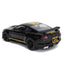 Bigtime Muscle 2020 Ford Shelby Mustang GT500 1:24 Scale Diecast Model Black with Yellow Stripes by Jada 32661 diecasthappy.com