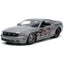 Bigtime Muscle 2010 Ford Mustang GT 1:24 Scale Diecast Model Silver by Jada 34039