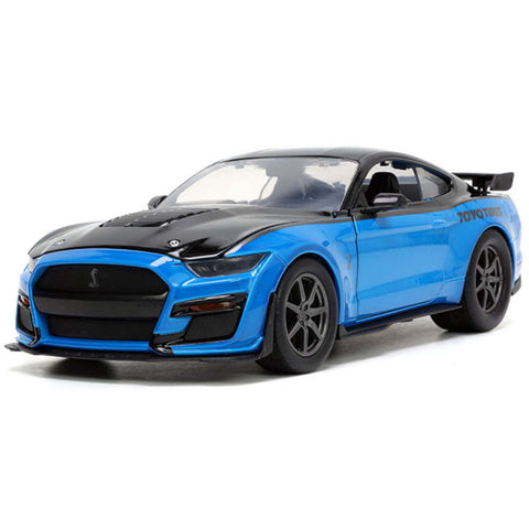 Bigtime Muscle 2020 Ford Shelby Mustang GT500 1:24 Scale Diecast Model Blue by Jada 33881