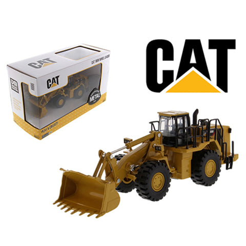 Caterpillar Cat 988H Wheel Loader Construction 1:64 Scale Diecast Model Yellow by Diecast Masters 85617