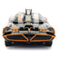 DC Comics Classic 1966 Batmobile with Batman & Robin Figure 1:24 Scale Diecast Model Black by Jada 98259