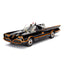 DC Comics Classic 1966 Batmobile with Batman & Robin Figure 1:24 Scale Diecast Model Black by Jada 98259