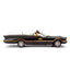 DC Comics Classic 1966 Batmobile with Batman & Robin Figure 1:24 Scale Diecast Model Black by Jada 98259