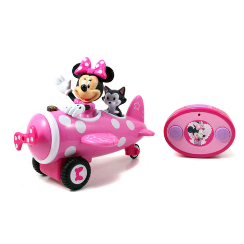 Disney Junior Minnie Mouse Airplane 7 Inch R/C by Jada 97115
