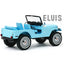 Elvis Presley Jeep CJ-5 1:18 Scale Diecast Model Sierra Blue by Greenlight 19061