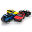 2022 Ford Bronco Open Top 1:34 Scale Diecast Model Red/Yellow/Blue/Black by Kinsmart (SET OF 4)