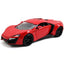 Fast & Furious 2017 Lykan Hypersport 1:24 Scale Diecast Model Red by Jada 97377