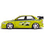Fast & Furious Brian's 2002 Mitsubishi Lancer Evolution VII 1:24 Scale Diecast Model Green by Jada 99788 diecasthappy.com
