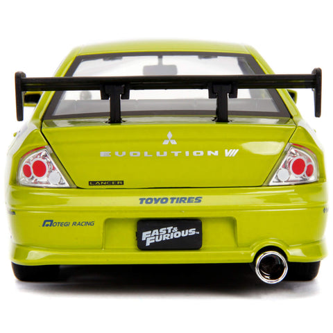 Jada Toys Fast Furious 1 24 Diecast Vehicle Brians Mitsubishi Eclipse Green  - Fast Furious 1 24 Diecast Vehicle Brians Mitsubishi Eclipse Green . shop  for Jada Toys products in India.
