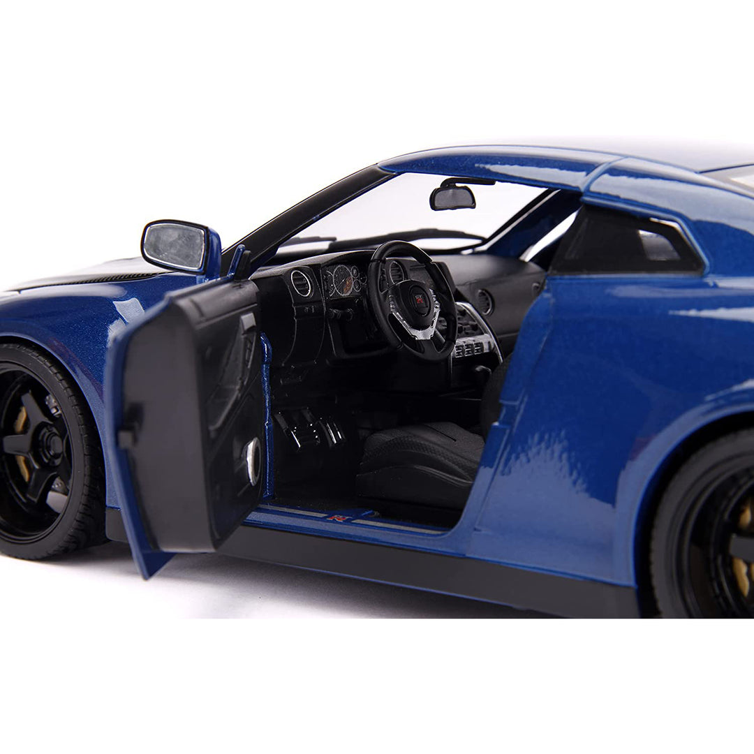 Fast & Furious Brian's 2009 Nissan GT-R R35 1:18 Scale Diecast Model W ...