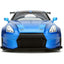 Fast & Furious Brian's 2009 Nissan GT-R R35 1:24 Scale Diecast Model Ben Sopra Blue by Jada 98271 diecasthappy.com