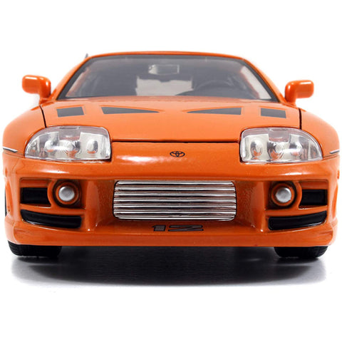 Fast & Furious Brian's Toyota Supra 1:24 Scale Build N' Collect Diecast Model with Figure by Jada 30699