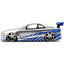 Fast & Furious Brian's 2002 Nissan Skyline GT-R R34 1:24 Scale Diecast Model by Jada 97158