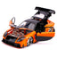 Fast & Furious Han's 1997 Mazda RX-7 FD Veilside Fortune 1:24 Scale Diecast Model Orange Black by Jada 32097