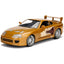 Fast & Furious Slap Jack's 1995 Toyota Supra 1:24 Scale Diecast Model Bronze by Jada 99540