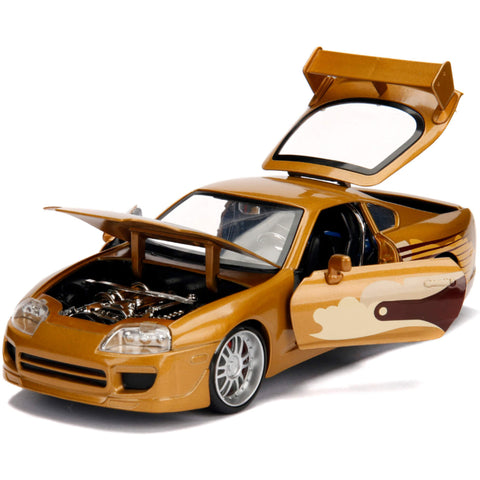 Fast & Furious Slap Jack's 1995 Toyota Supra 1:24 Scale Diecast Model Bronze by Jada 99540