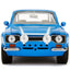 Fast & Furious Brian's 1970 Ford Escort RS 2000 MK1 1:24 Scale Diecast Model Blue by Jada 99572