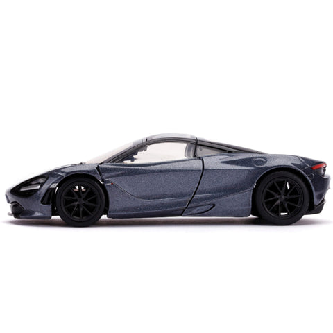 Fast & Furious Hobbs and Shaw McLaren 720S 1:32 Scale Diecast Model Gray by Jada 30755 diecasthappy.com