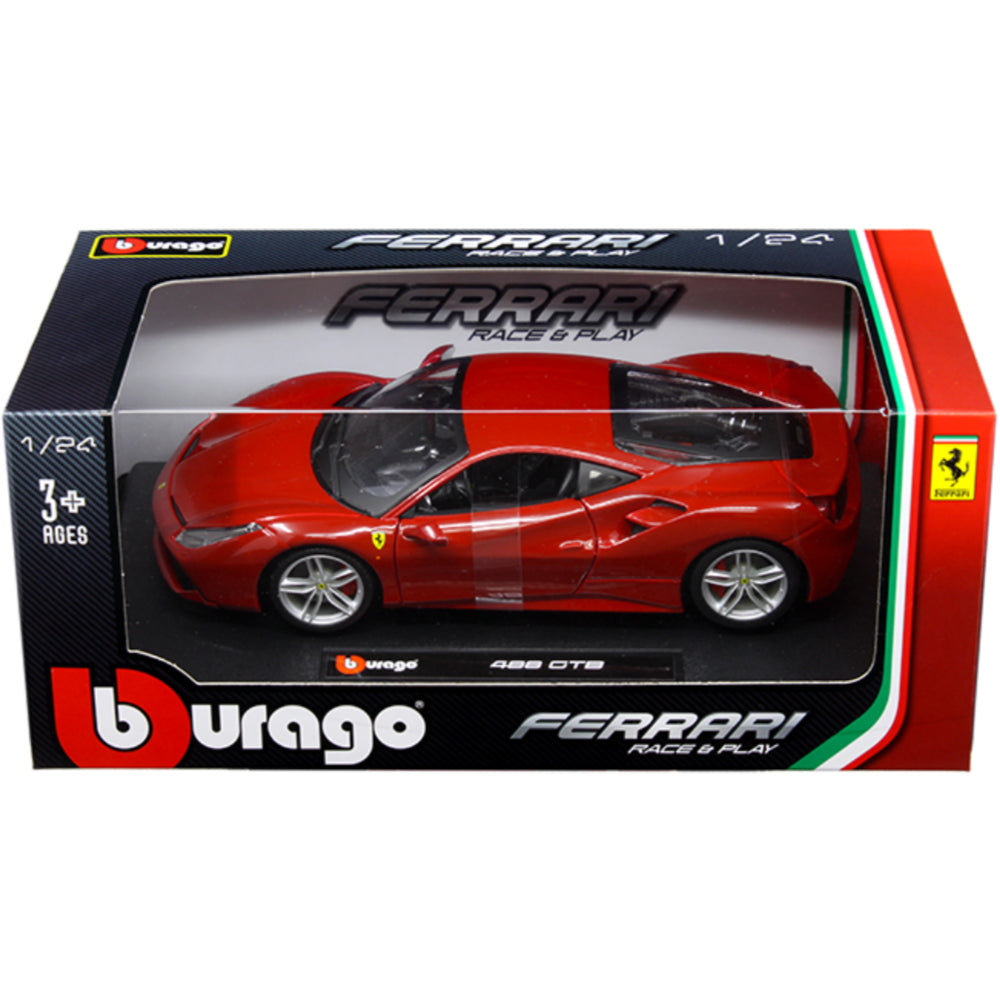 Ferrari Race Play 488 GTB 1 24 Scale Diecast Model Red by