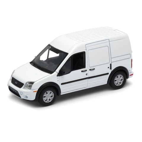 Ford Transit Connect Van 1:43 Scale Diecast Model White by Welly