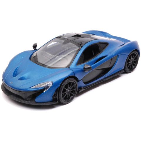 GT Racing Series 2015 McLaren P1 1:24 Scale Diecast Model Satin Blue by Motor Max 79508