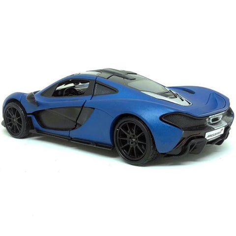 GT Racing Series 2015 McLaren P1 1:24 Scale Diecast Model Satin Blue by Motor Max 79508
