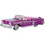 Get Low 1958 Chevy Impala Convertible Lowrider 1:24 Scale Diecast Model Purple by Motor Max 79025PU