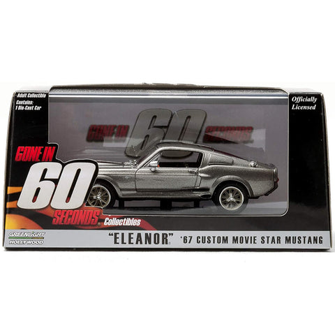 Gone In 60 Seconds 1967 Ford Shelby Mustang GT "Eleanor" 1:43 Scale Diecast Model by Greenlight 86411