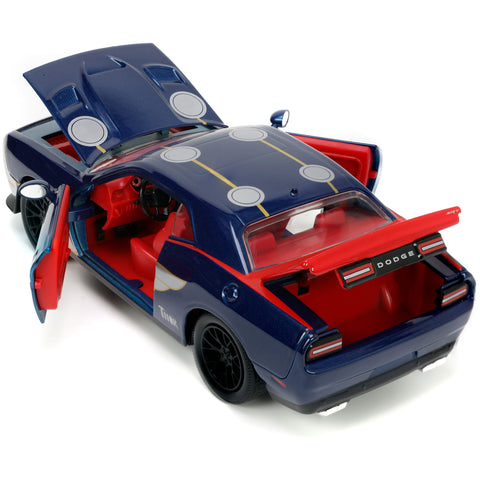 Marvel THOR 2015 Dodge Challenger Hellcat 1:24 Scale Diecast Model by Jada 32186