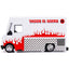 Marvel Deadpool Taco Truck 1:32 Scale Diecast Model White By Jada 99800