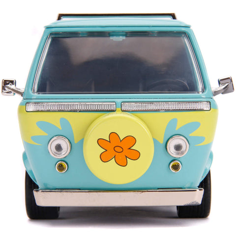 Scooby Doo Mystery Machine 1:24 Scale Diecast Model with Shaggy and Scooby Figure by Jada 31720