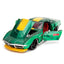 Street Fighter 1969 Chevrolet Corvette Stingray ZL1 1:24 Scale Diecast Model w/ Cammy Figure in Green Camo by Jada 30837