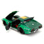 Street Fighter 1969 Chevrolet Corvette Stingray ZL1 1:24 Scale Diecast Model w/ Cammy Figure in Green Camo by Jada 30837