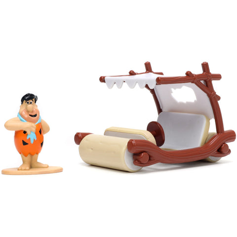 The Flintstones Flintmobile 1:32 Scale Diecast Model With Fred Flintstone by Jada 33382