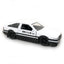 Initial D 1986 Toyota Trueno AE86 1:32 Black/White by Jada (No Window Box)