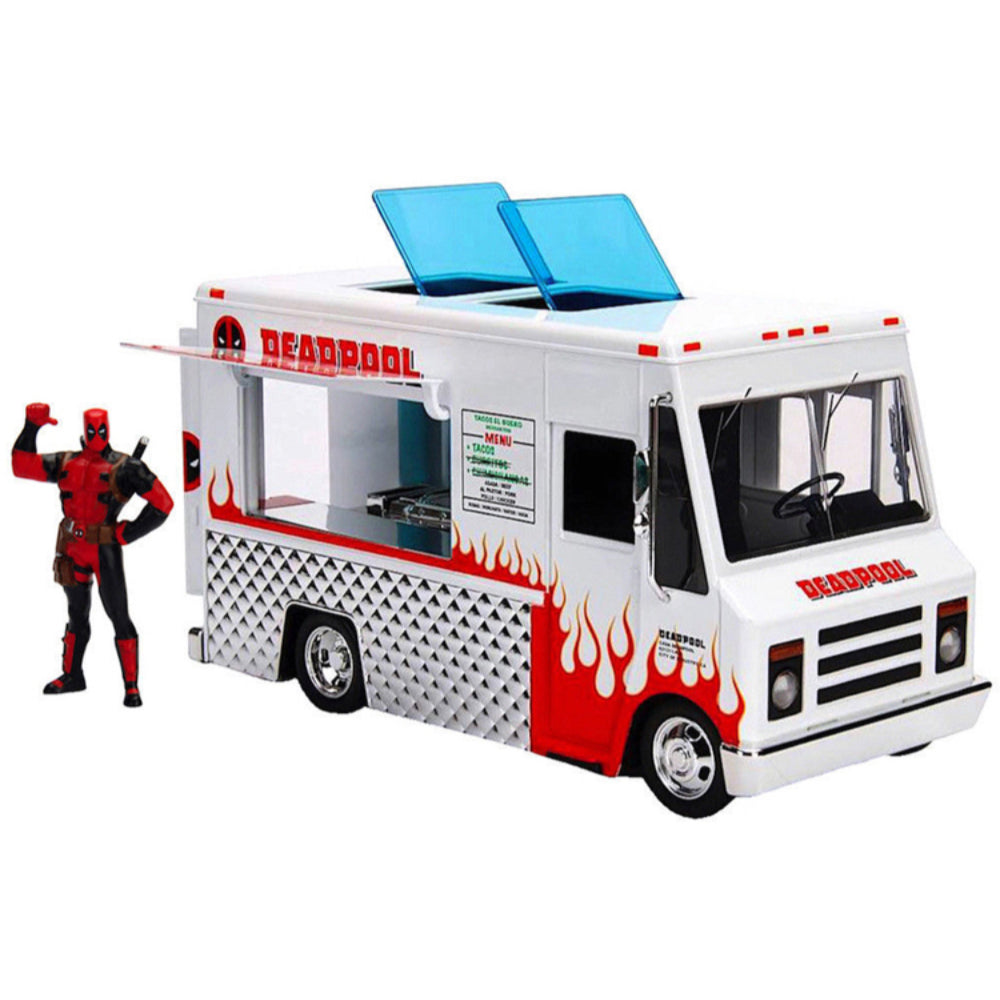 Deadpool diecast top taco truck