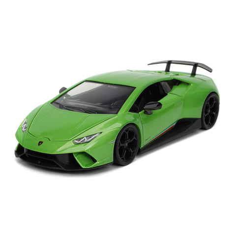 Hyper Spec 2019 Lamborghini Huracan LP 640-4 Performante 1:24 Green by Jada 32715