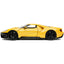 Hyper Spec 2017 Ford GT 1:24 Scale Diecast Model Yellow by Jada 32257