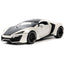 Hyper Spec 2017 Lykan Hypersport 1:24 Scale Diecast Model White / Black by Jada 32947