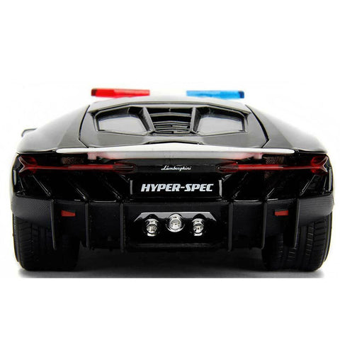 Hyper_Spec_Lamborghini_Centenario_Police_Car_1-24_Scale_Diecast_Model_Black_White_Jada_30011_